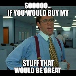Buy my stuff